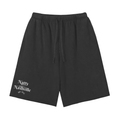 Snow Washed Raw Hem Shorts