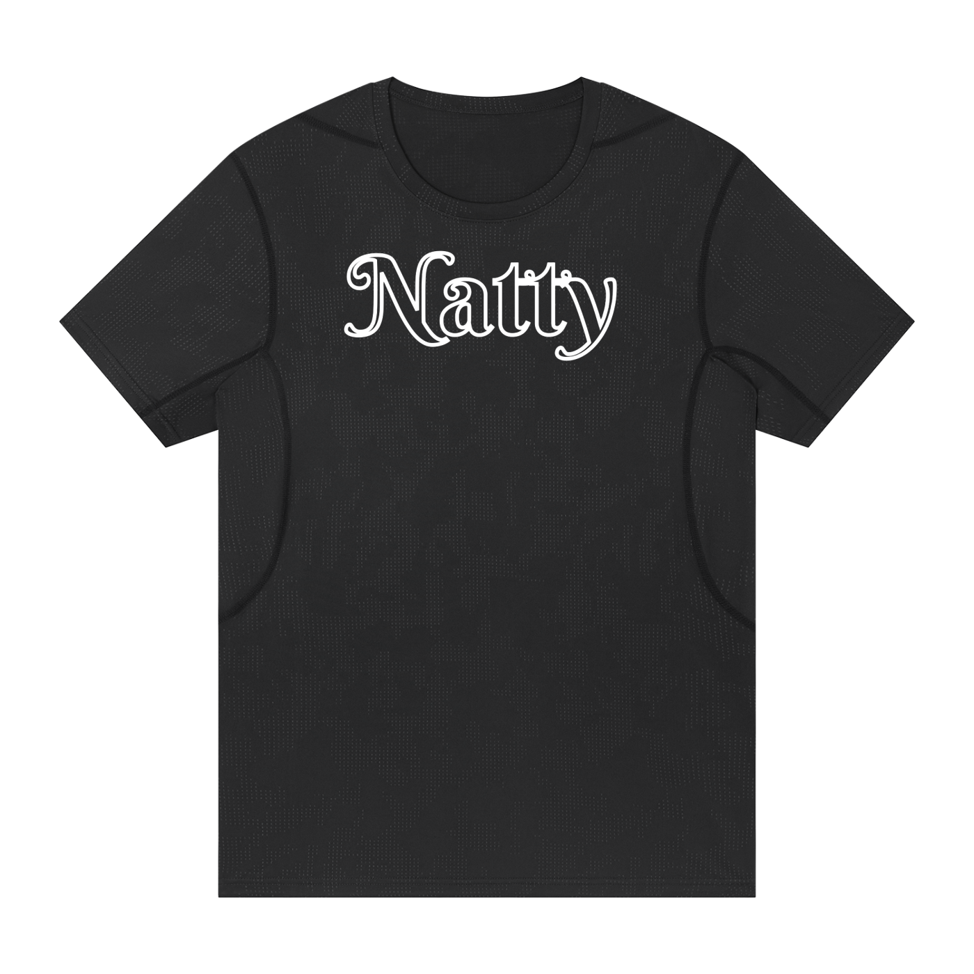 Men's Jacquard Slim Mesh T-Shirt