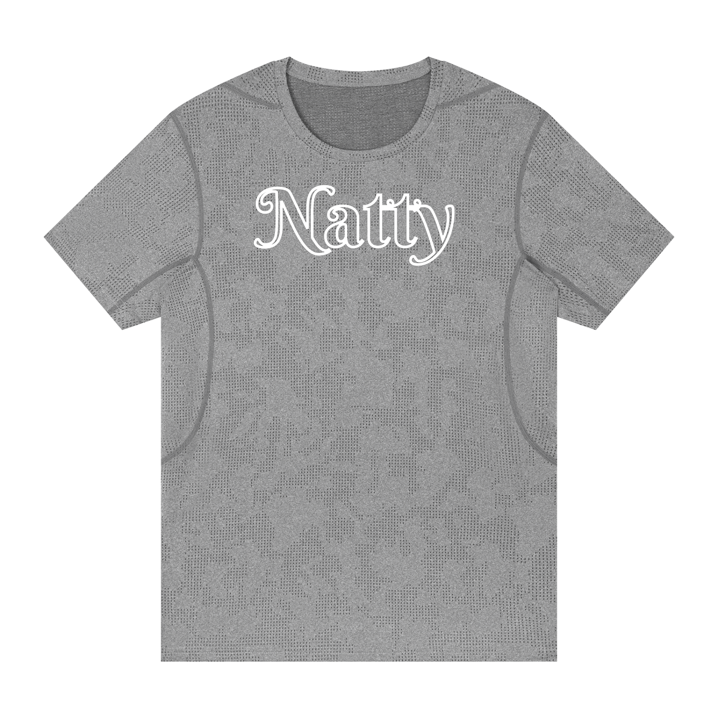 Men's Jacquard Slim Mesh T-Shirt