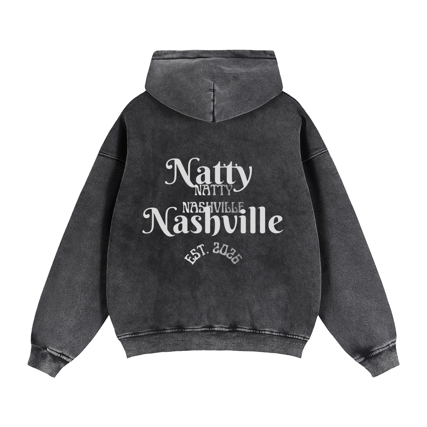 Zip-Through Boxy Fleece Hoodie